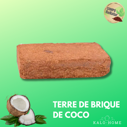 Terre de Briques de Coco Biologique - Kalo-home™